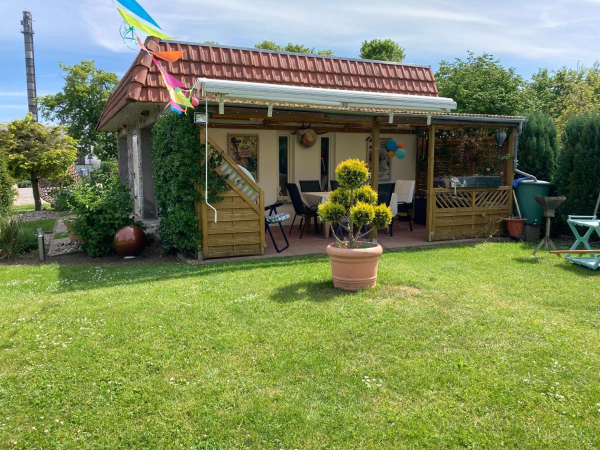 Landhausidyll Ferienwohnung Grundshagen Exteriör bild